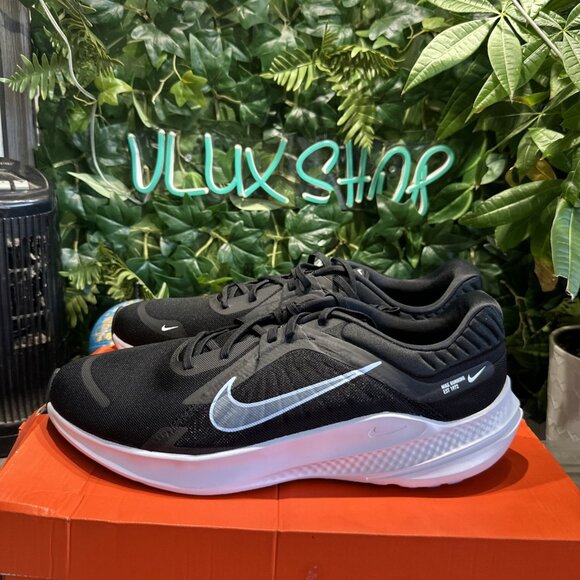 Nike Quest 5 Trainers Running Sports Gym Black DD0204 006 Size 14 main image 5